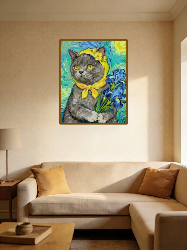 Van Gogh's Kitten 4