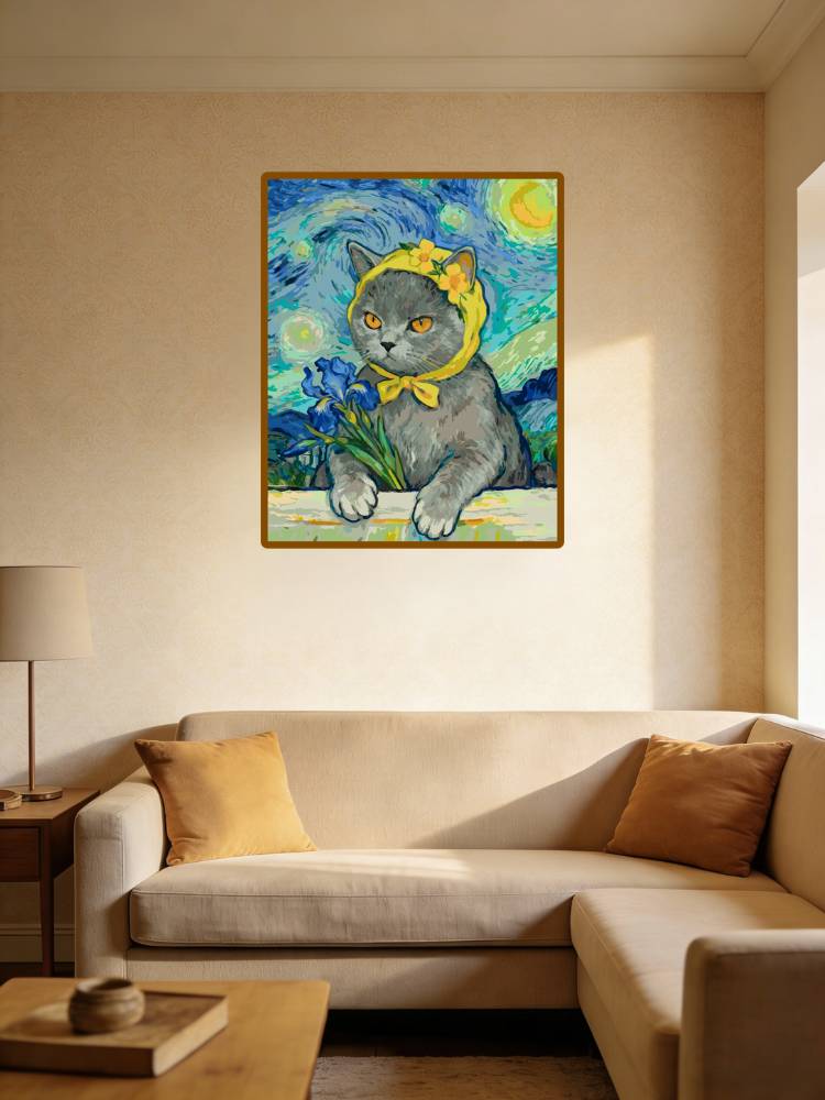 Van Gogh's Kitten 6