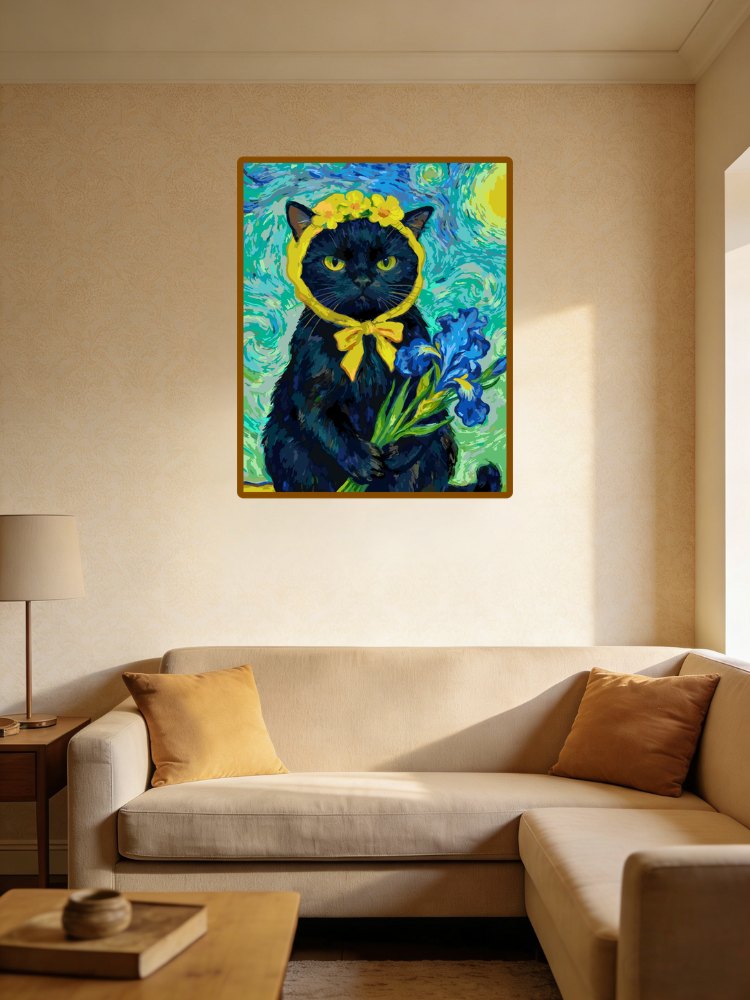 Van Gogh's Kitten 7
