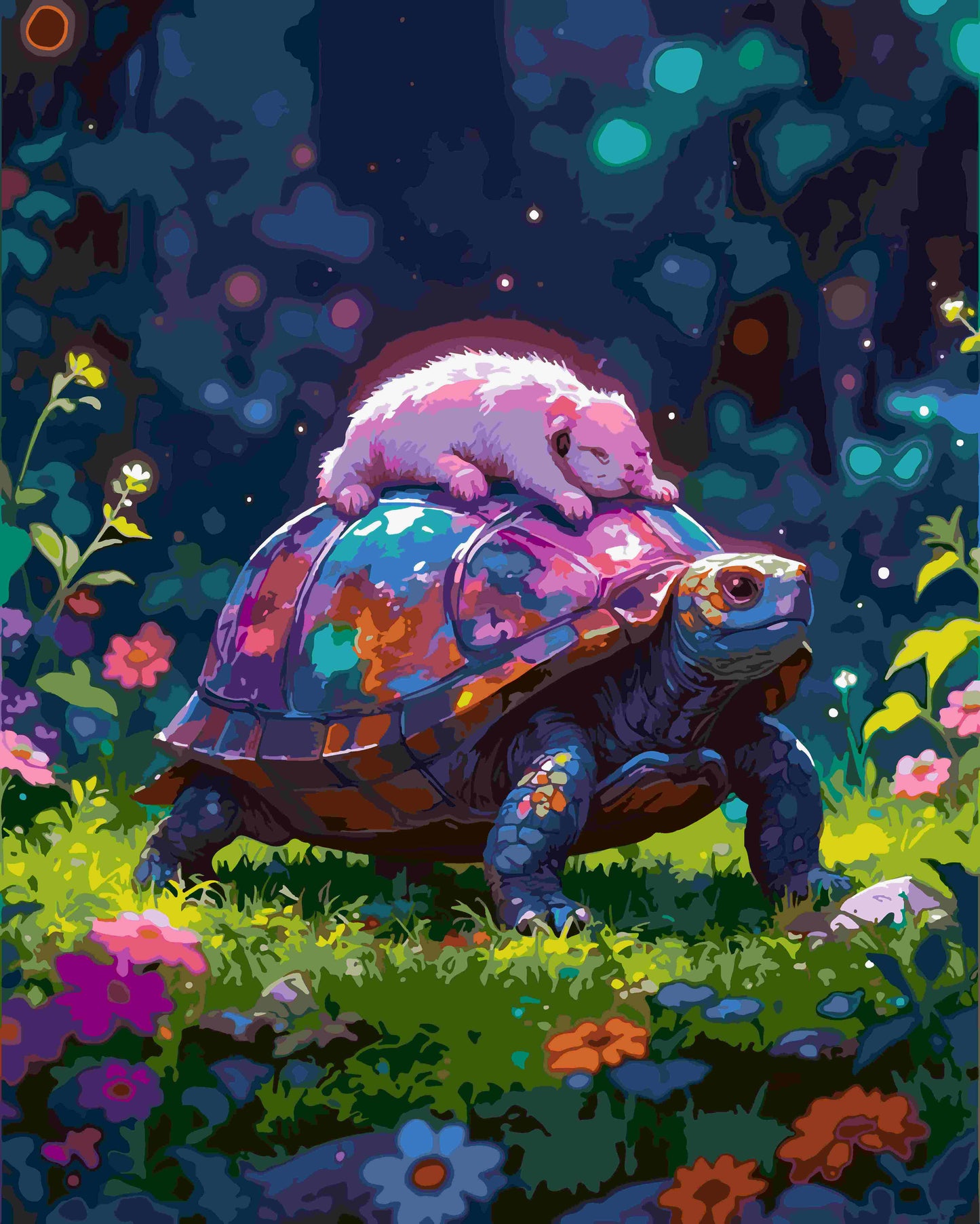 Variegated turtle
