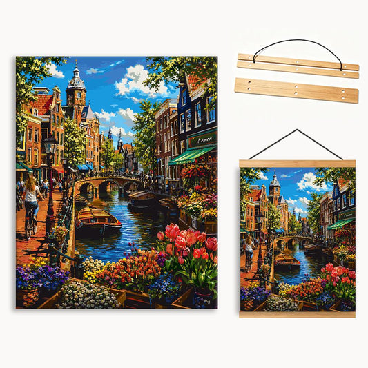 Vintage Book Cafe 1（36-80+colors） Paint By Numbers
