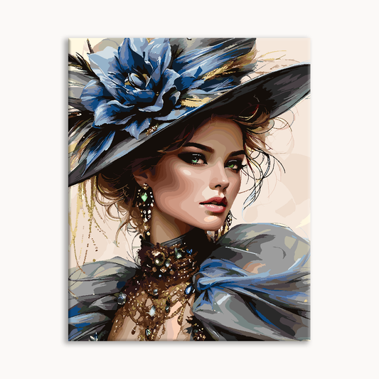 Vintage Hat Noble Lady（36-60+colors）