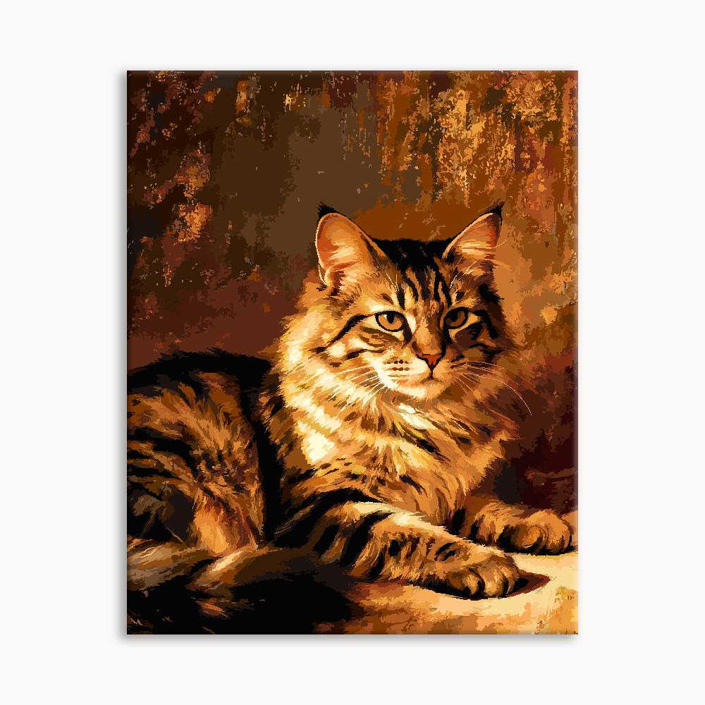 Vintage Tabby Cat 1
