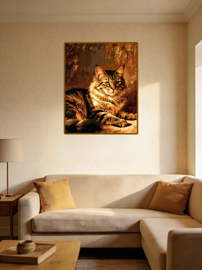 Vintage Tabby Cat 1