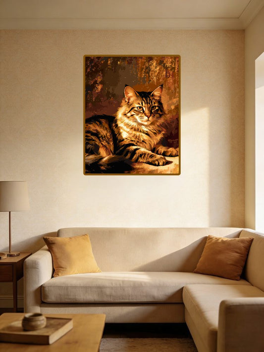 Vintage Tabby Cat 1