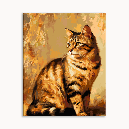 Vintage Tabby Cat 2