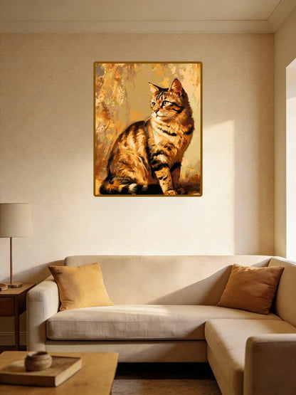 Vintage Tabby Cat 2