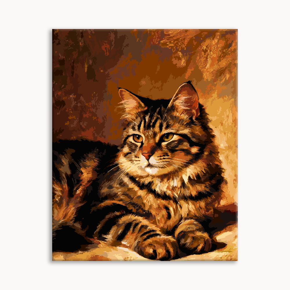 Vintage Tabby Cat 3