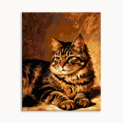Vintage Tabby Cat 3