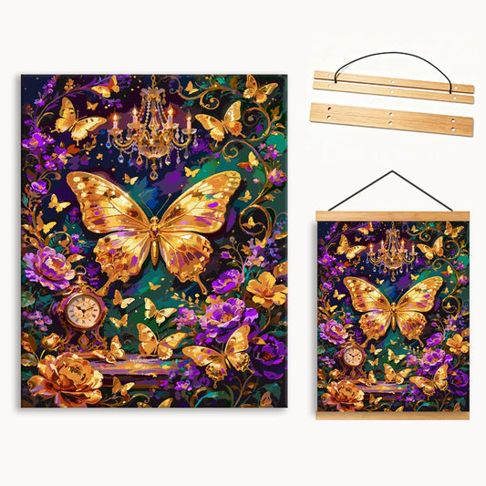 Violet Butterfly Mosaic（36-80+colors）