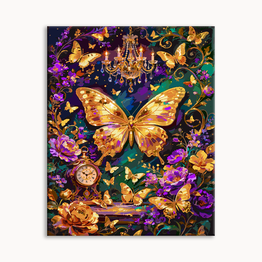 Violet Butterfly Mosaic（36-80+colors）