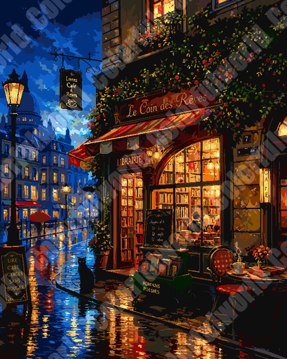 Warm Bookstore Nook 2（36-80+colors）