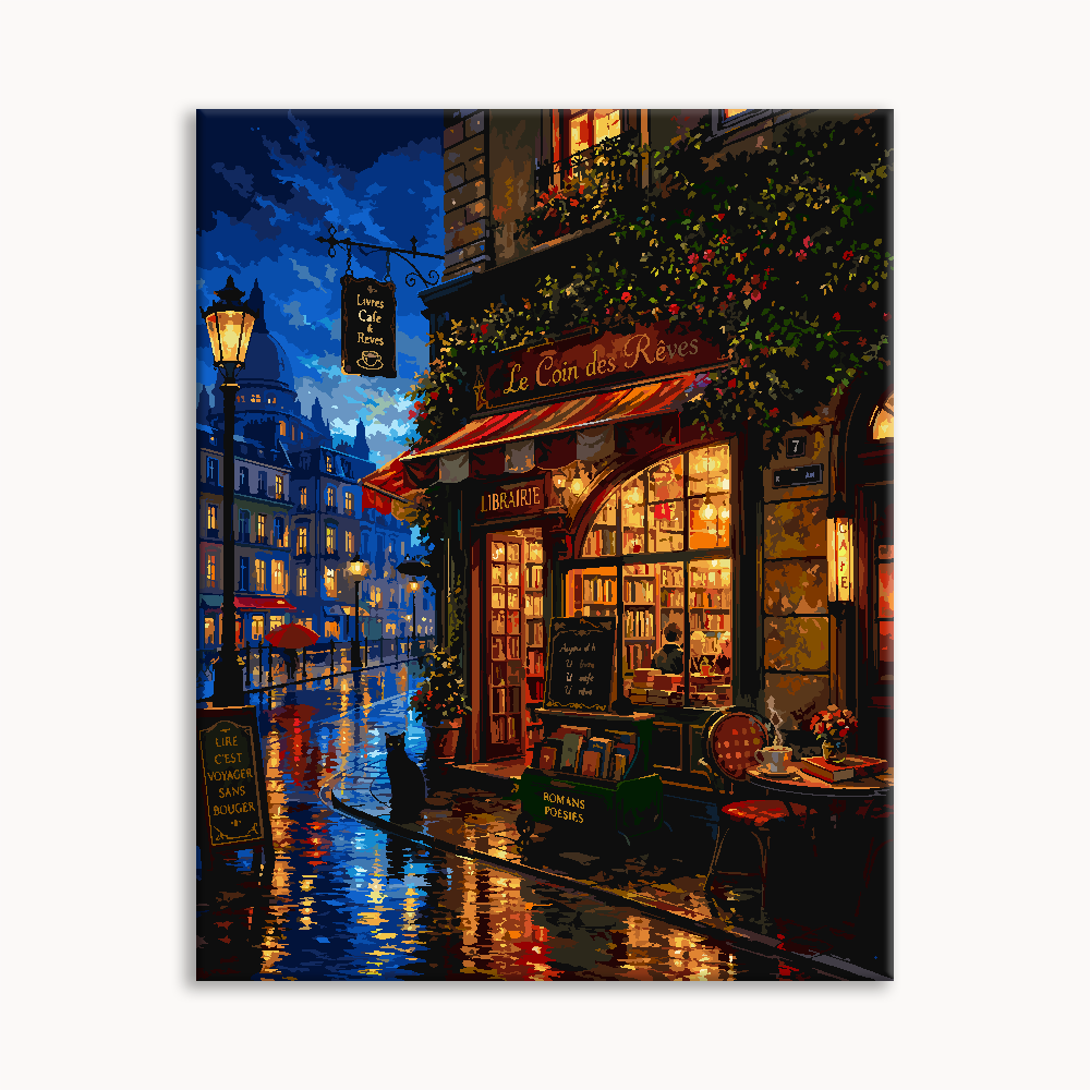 Warm Bookstore Nook 2（36-80+colors）
