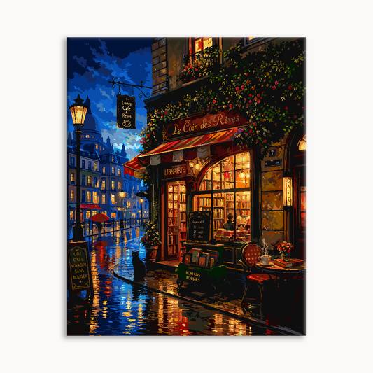 Warm Bookstore Nook 2（36-80+colors）