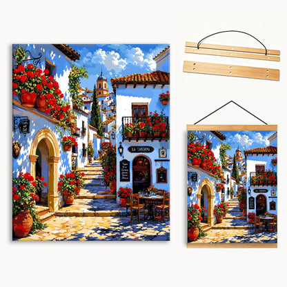 White Village（36-60+colors） Paint By Numbers