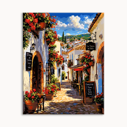 Whitewashed Floral Village（36-60+colors）