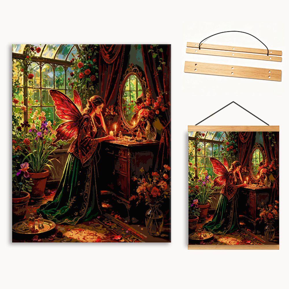 Winged Spellkeeper（36-80+colors）Paint By Numbers