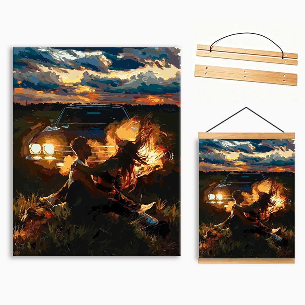 Woodland Quiet Kiss Paint By Numbers